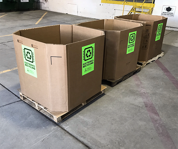 Dropoff Bin Free Electronics Recycling Drop-off Location in Milwaukee - NJT Automation's Convenient E-Waste Collection Bin at 2136 N Prospect Ave