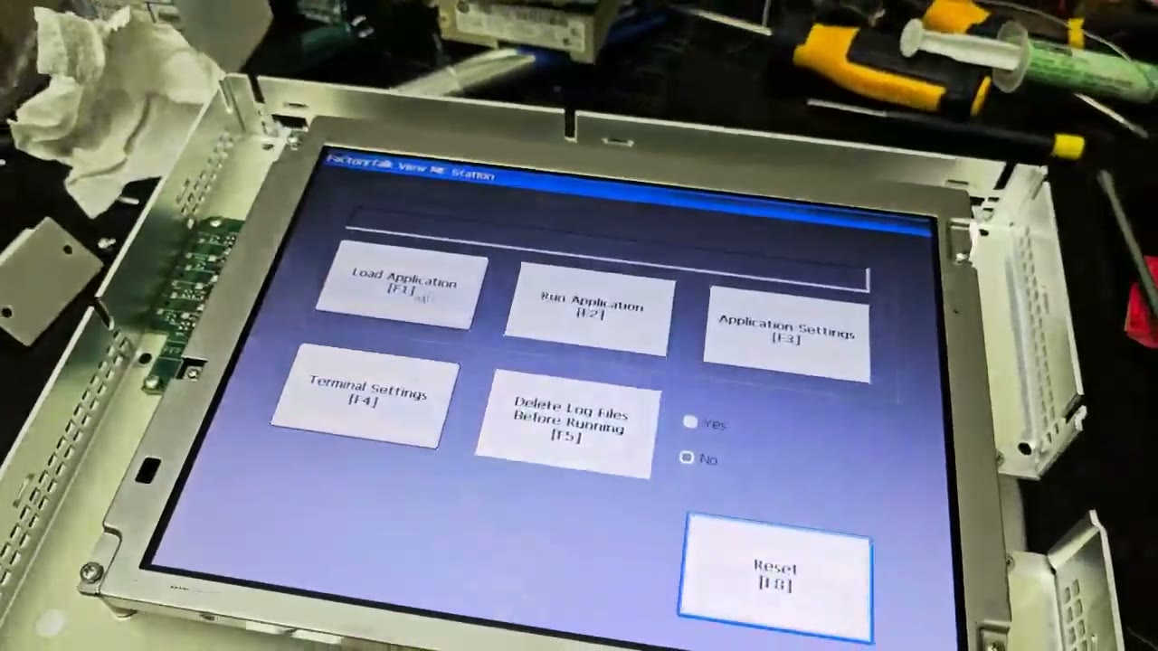 Allen-Bradley repair test video 4