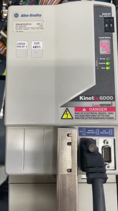 Allen-Bradley repair test video 5